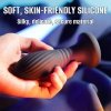 Świecący korek analny z pilotem Lighting anal plug black